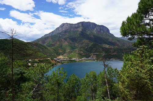 lugu-lake  china  landscape