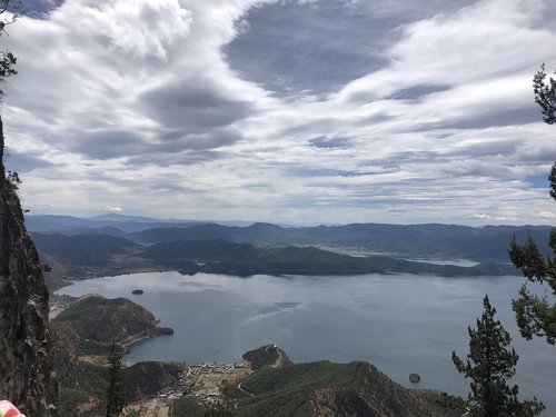 lugu lake  china  lake