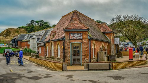 lulworth cove  building  architecture