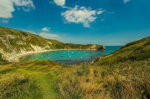 lulworth cove laguna ocean