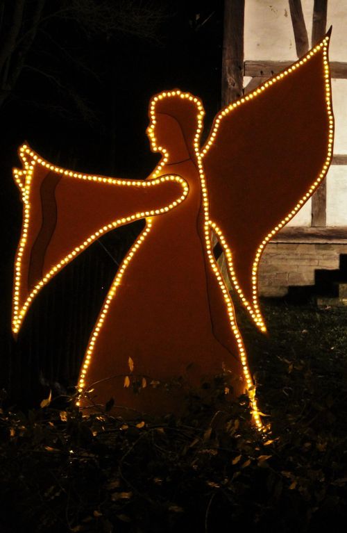 luminous angel open air museum christmas