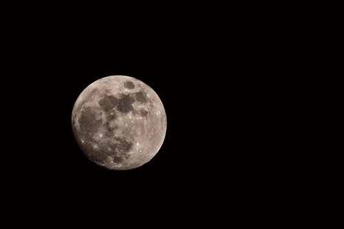 luna  light of the moon  night
