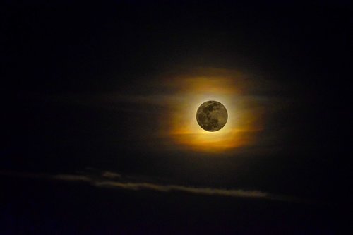 luna  full moon  perigee