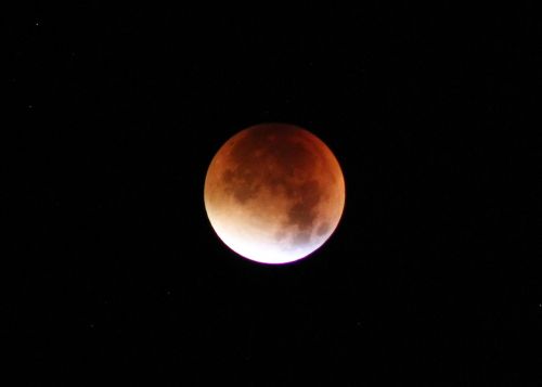 lunar eclipse moon night