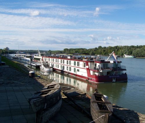 luxury boat danube river mohács