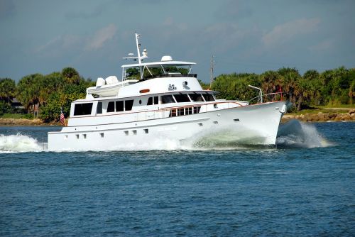 luxury yacht boat river