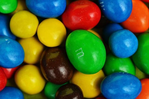 m and m sweetness delicious