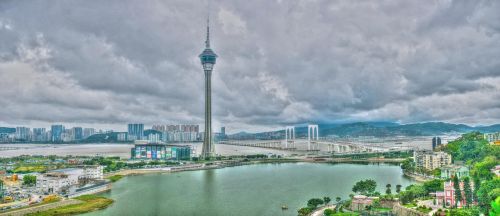 macau tower south bay lake panorama