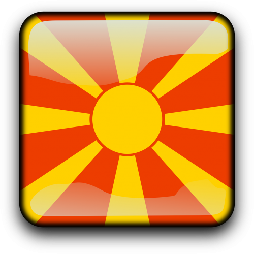 macedonia flag country