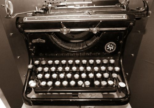machine writing writer