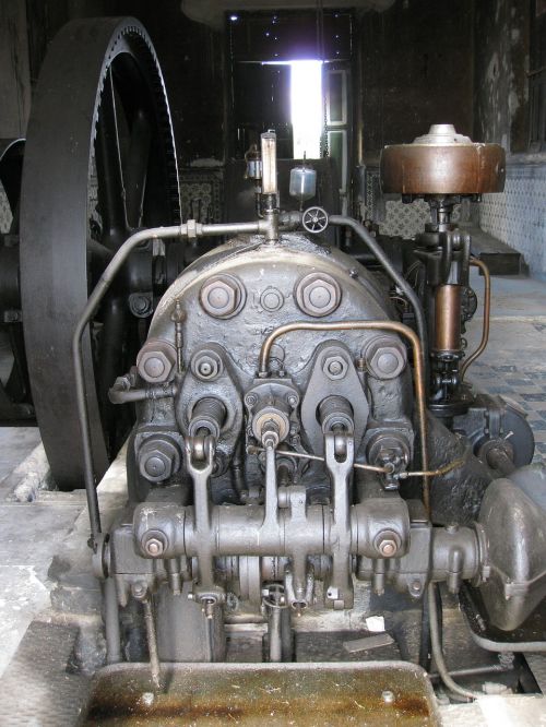 machinery antique engine