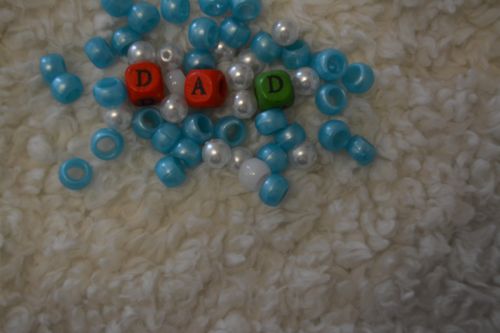 Macro Beads Dad Love Colorful Art