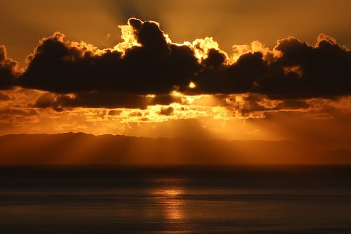 madeira  sunset  dawn