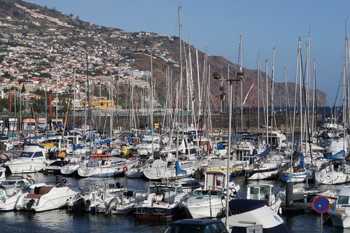 madeira  harbor  yacht