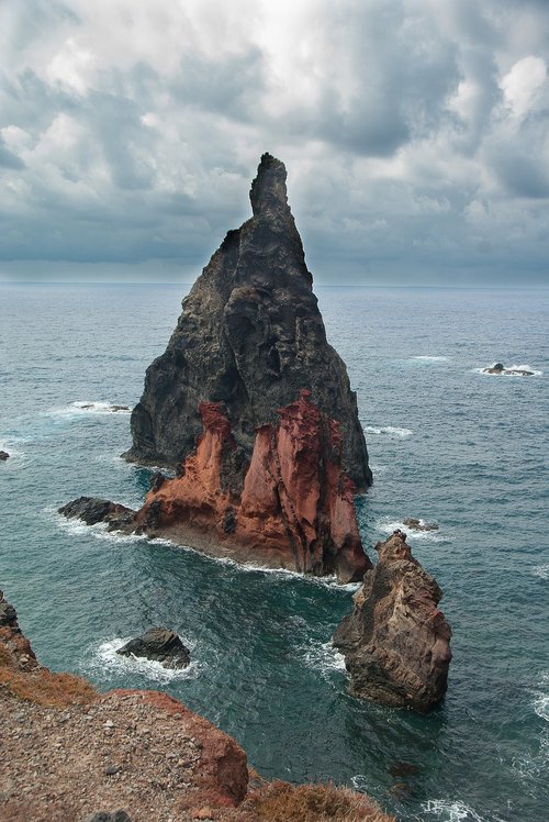 madeira  cliffs  portugal