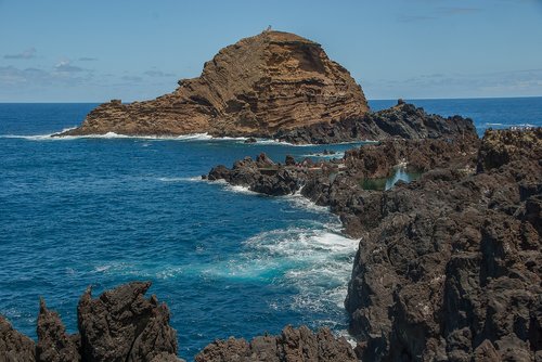 madeira  porto moniz  lava