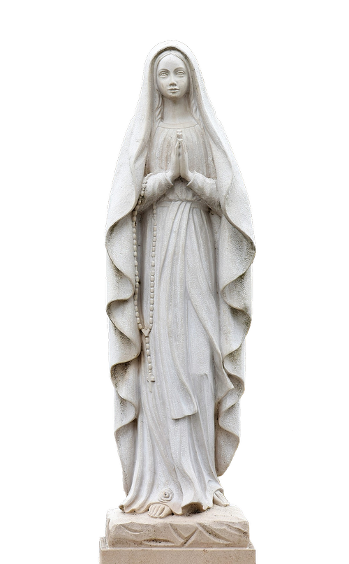 madonna  statue  holy