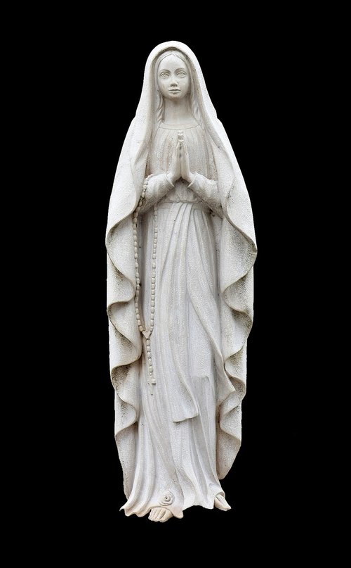 madonna  statue  holy