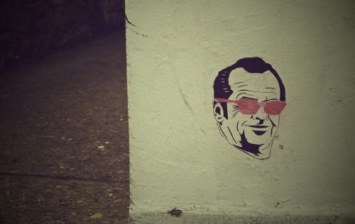 mafia street art wall