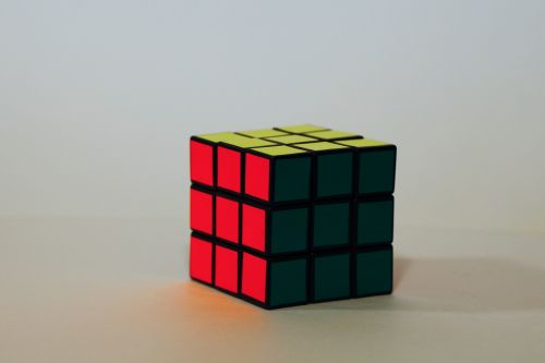 magic cube rotary puzzle colorful