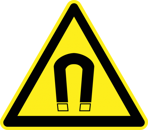 magnetic field danger warning