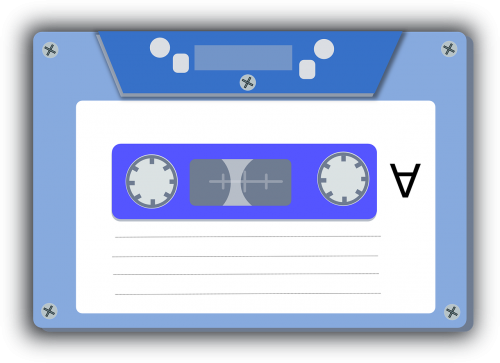 magnetic tape audio cassette