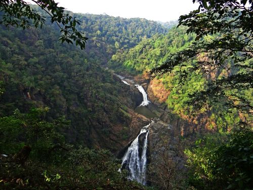 magod falls western ghats water fall