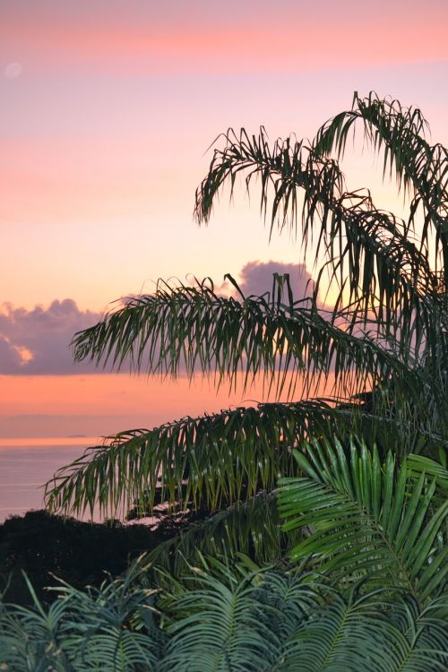 mahe sunset seychelles