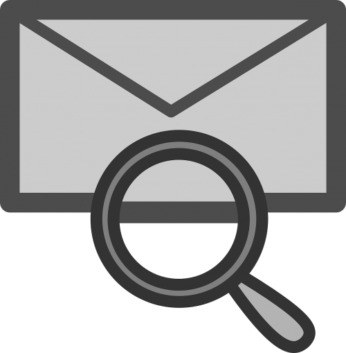 mail locate icon