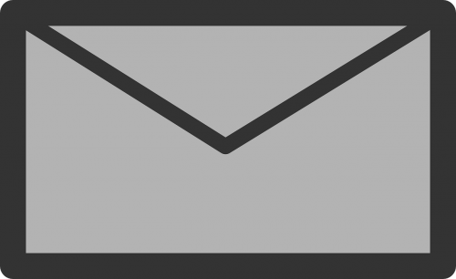 mail sign icon