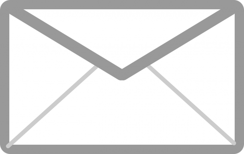 mail envelope white