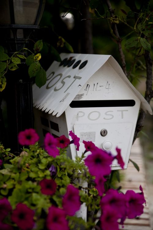 mail box tidings home