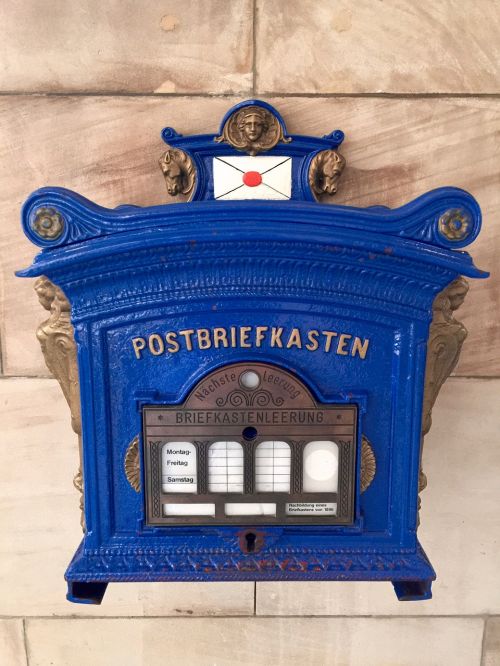mailbox antique post