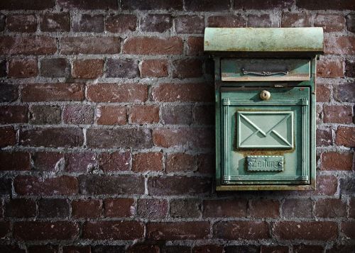 mailbox wall post