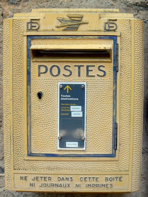mailbox france posts