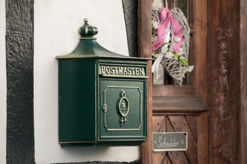 mailbox post letter boxes