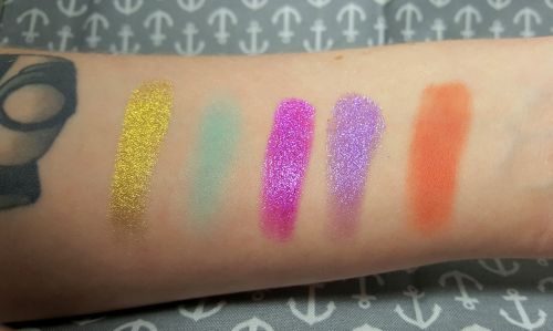 makeup bright colors glamour