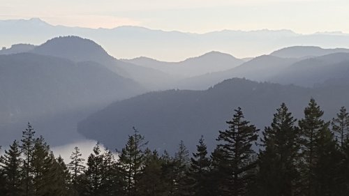 malahat  misty  mountains