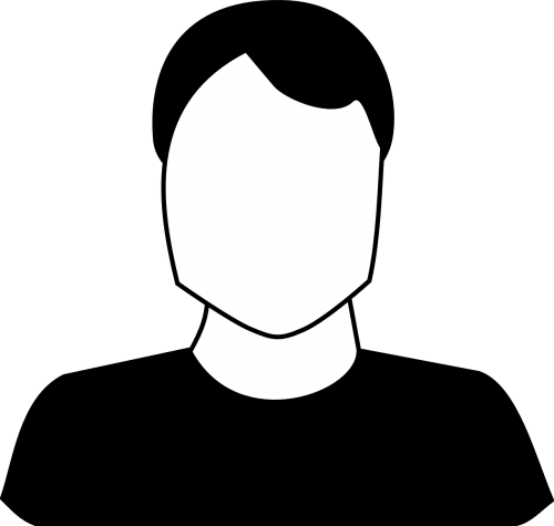 male portrait avatar