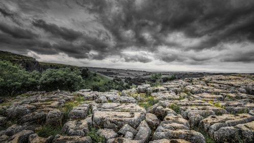 malham cove yorkshire limestone
