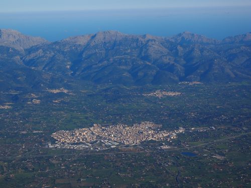 mallorca aerial view aerial photographs