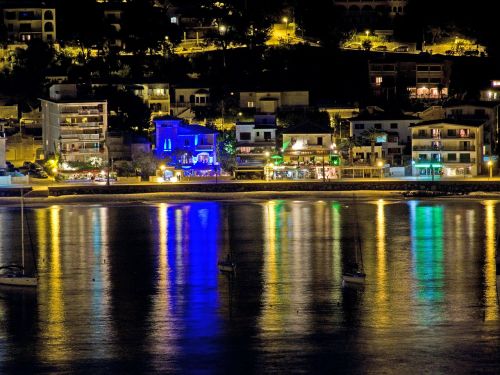 mallorca night port de sóller