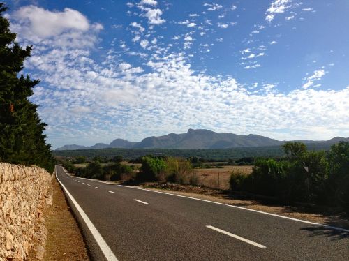 mallorca mont farrutx road