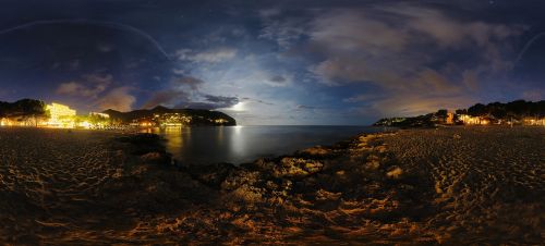 mallorca panorama night