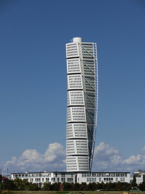 malmo  turning torso  skyscraper