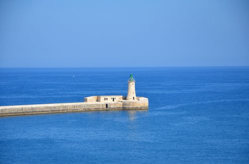 malta lighthouse lantern