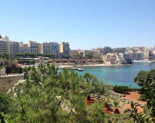 malta view sea
