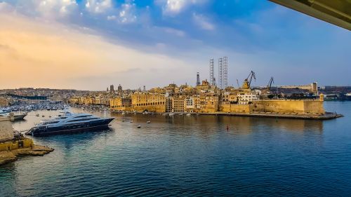 malta harbor ship
