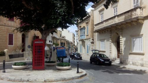 malta phone box phone booth