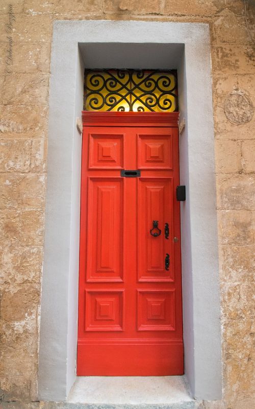 maltese door red door red